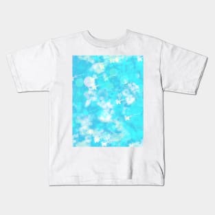 Blue abstract Kids T-Shirt